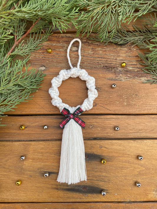 Christmas Wreath with Tassel