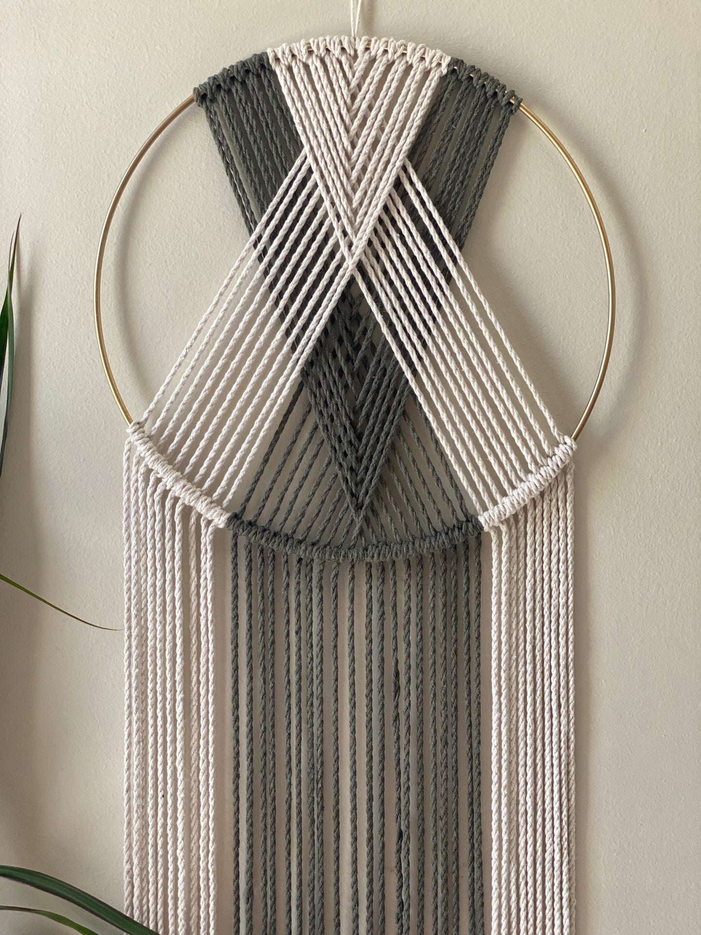 Two-tone Wall Hanging